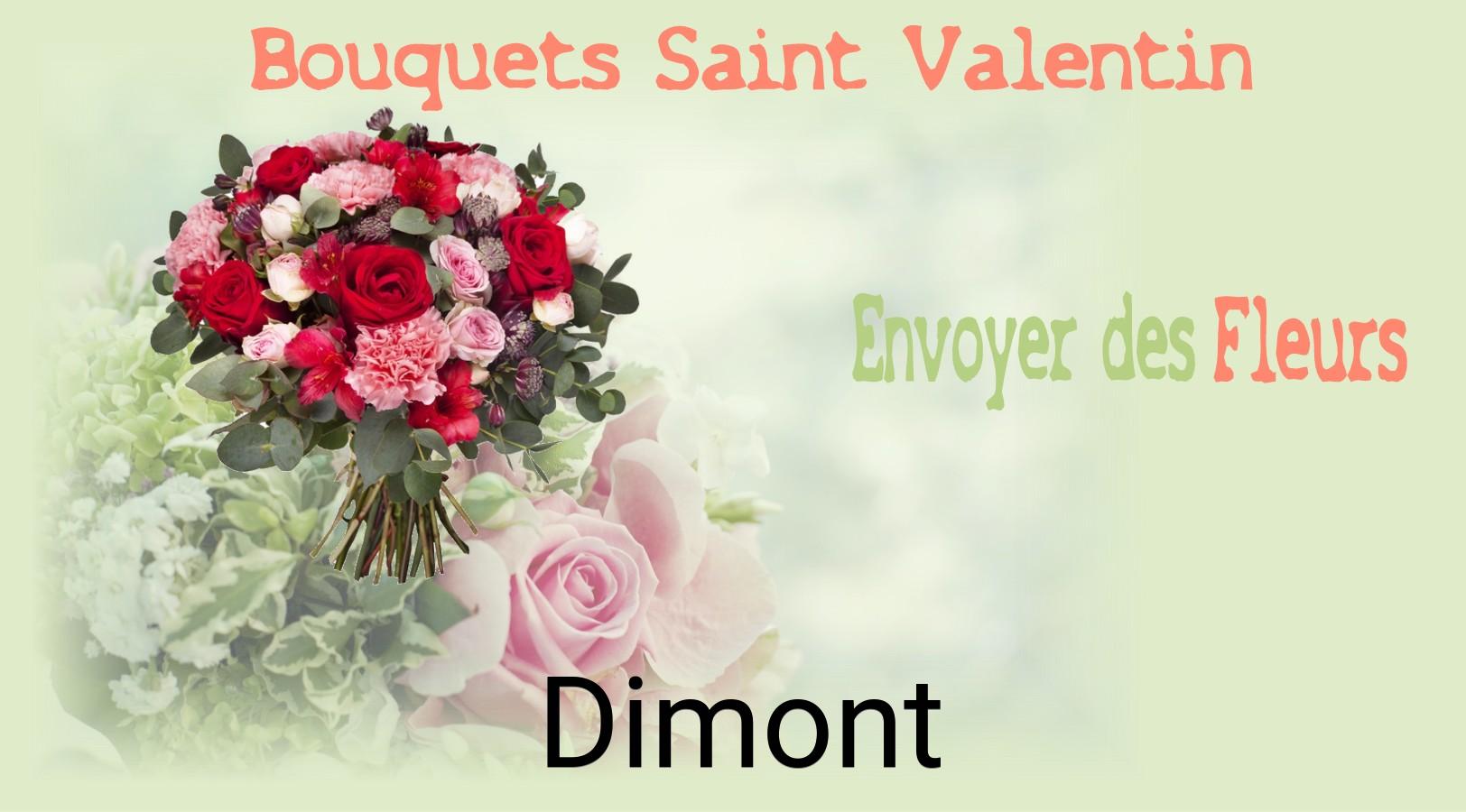 Roses de Saint-Valentin livrées à Dimont